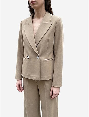 Blazer con collo a scialle e bottoni my fashion