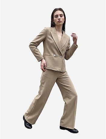 Blazer con collo a scialle e bottoni my fashion