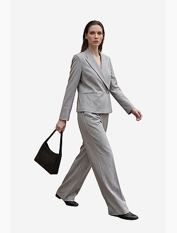 Blazer con collo a scialle e bottoni my fashion
