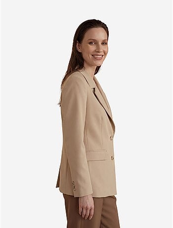 Blazer con collo a scialle e chiusura con bottoni my fashion