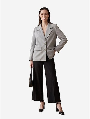 Blazer con collo a scialle e chiusura con bottoni my fashion