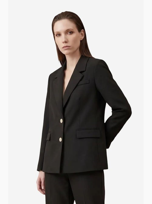 Blazer con collo a scialle e chiusura con bottoni my fashion - Kiabi Blazer con collo a scialle e chiusura con bottoni my fashion - Kiabi