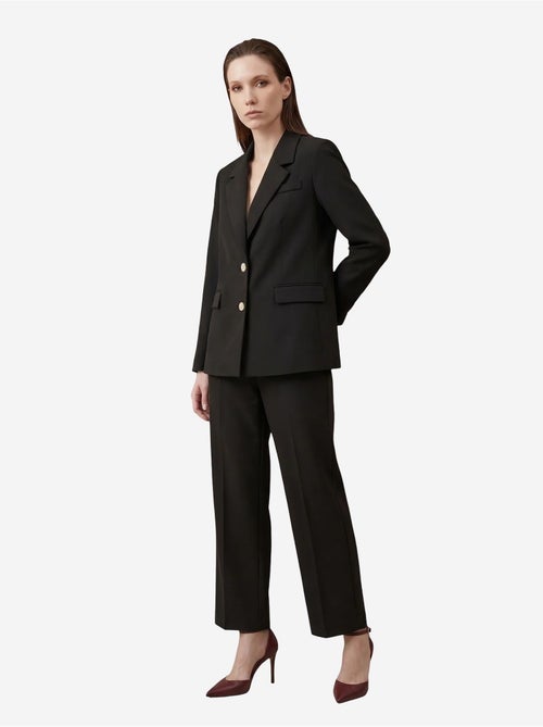 Blazer con collo a scialle e chiusura con bottoni my fashion - Kiabi Blazer con collo a scialle e chiusura con bottoni my fashion - Kiabi