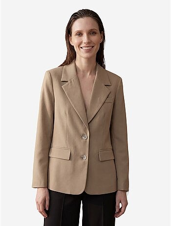 Blazer con collo a scialle e chiusura con bottoni my fashion