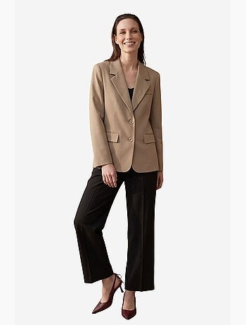 Blazer con collo a scialle e chiusura con bottoni my fashion