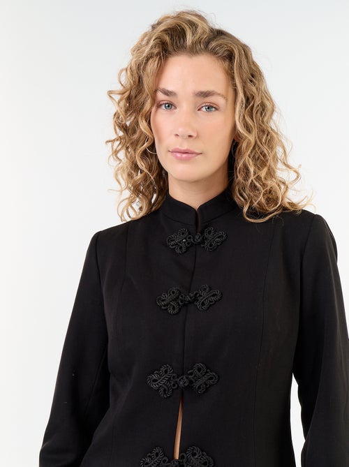 Blazer con dettaglio di chiusura alla coreana - Kiabi