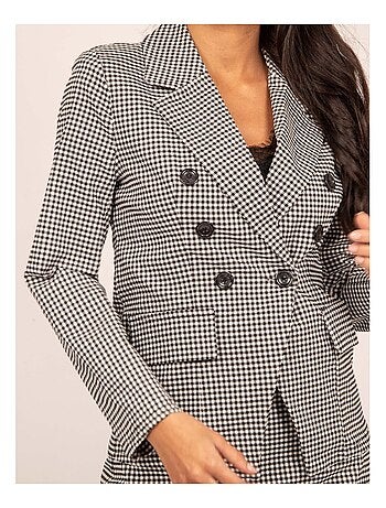 Blazer con stampa USTARA