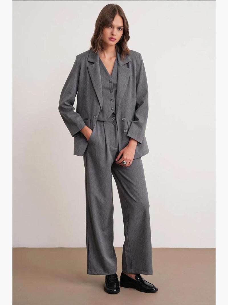 Blazer da completo mixray Grigio scuro - Kiabi