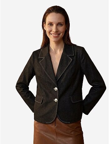 Blazer da donna in popeline cotone-lycra my fashion
