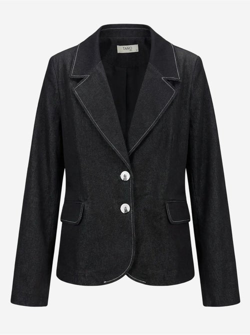 Blazer da donna in popeline cotone-lycra my fashion - Kiabi Blazer da donna in popeline cotone-lycra my fashion - Kiabi
