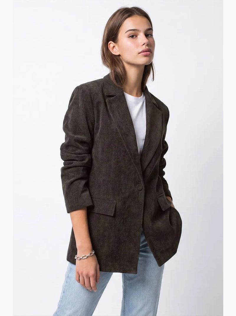 Blazer da donna mixray Grigio nero - Kiabi