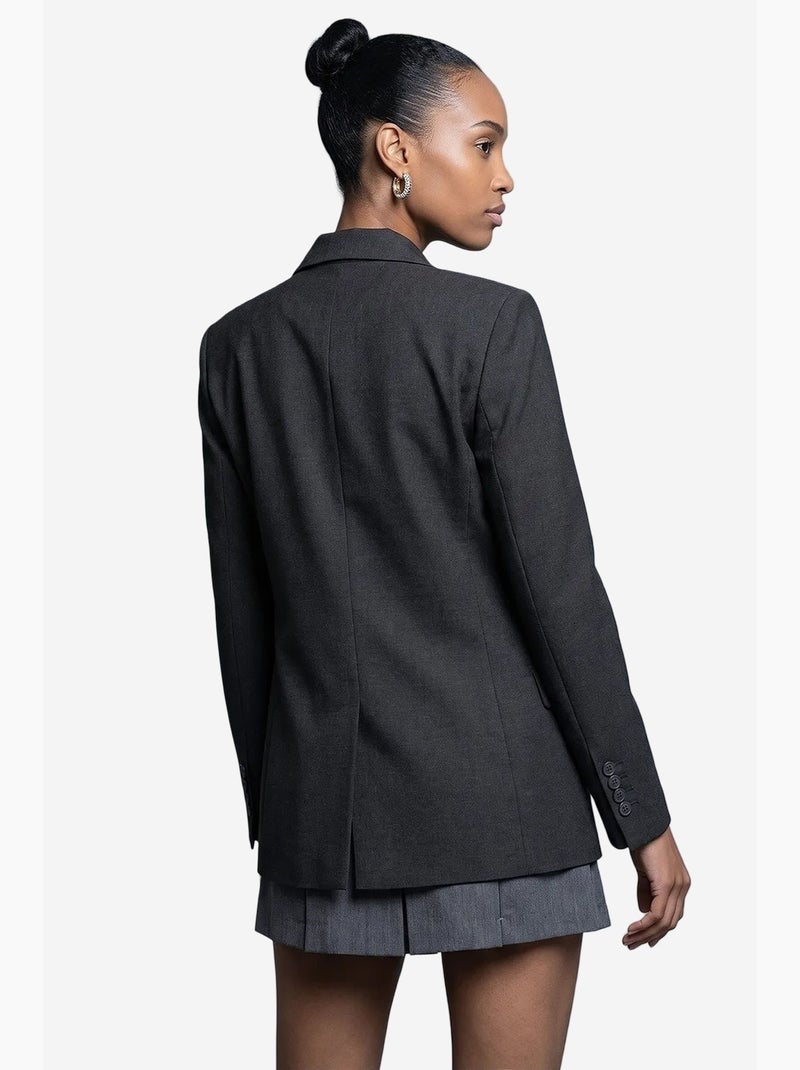 Blazer dilvin Grigio nero - Kiabi