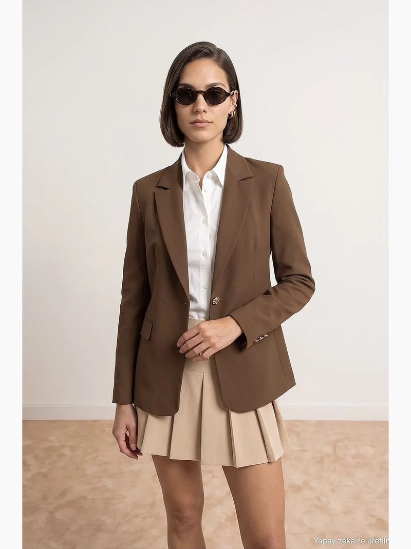 Blazer dilvin Marrone - Kiabi