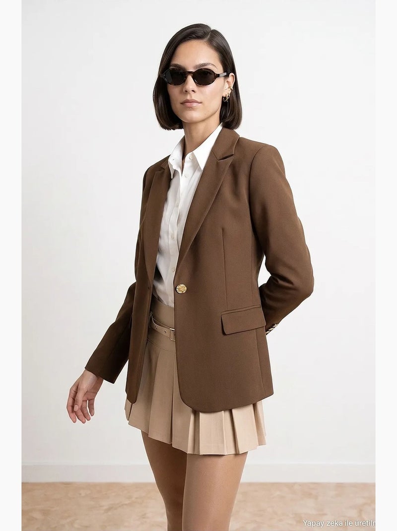 Blazer dilvin Marrone - Kiabi