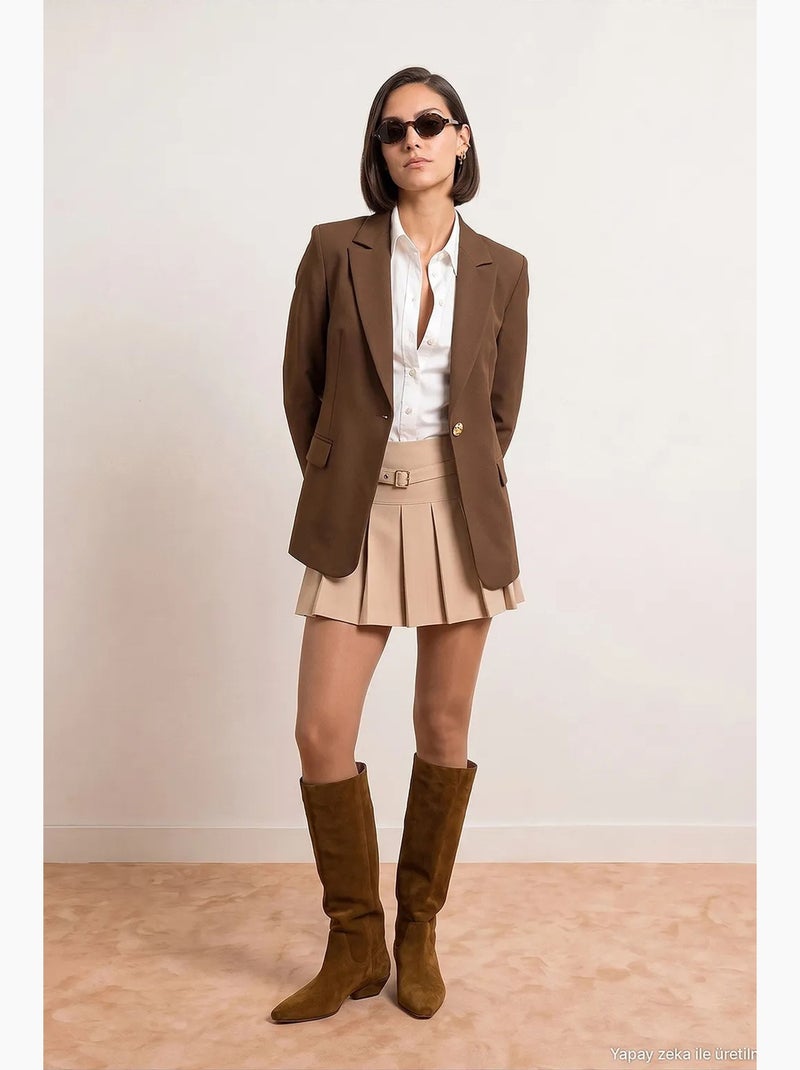Blazer dilvin Marrone - Kiabi