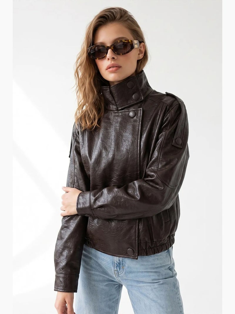 Blazer donna sartoriale mixray Marrone cioccolato - Kiabi