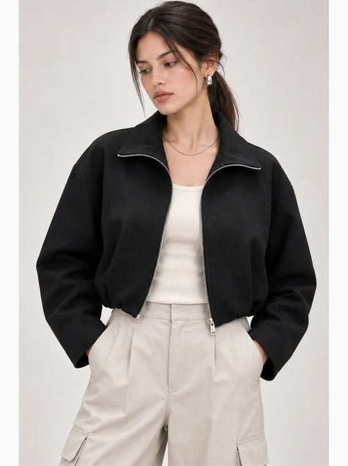 Blazer donna sartoriale mixray - Kiabi Blazer donna sartoriale mixray - Kiabi