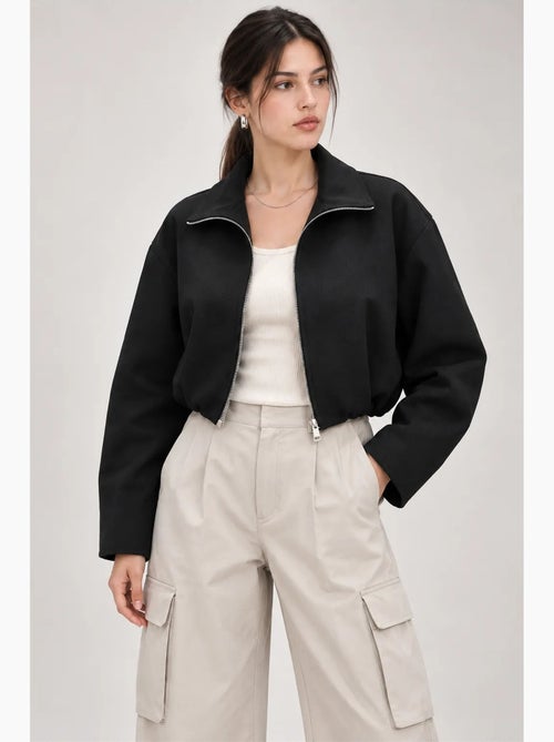 Blazer donna sartoriale mixray - Kiabi Blazer donna sartoriale mixray - Kiabi