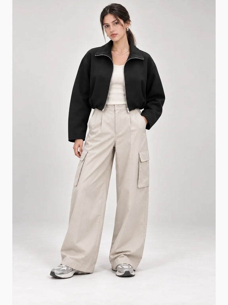 Blazer donna sartoriale mixray Nero - Kiabi