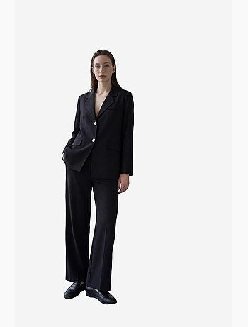 Blazer in cotone e lino con chiusura a bottoni my fashion