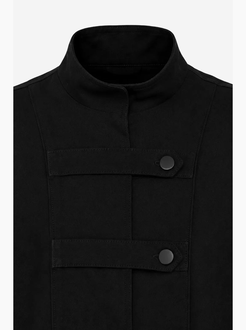 Blazer in cotone mixray Nero - Kiabi