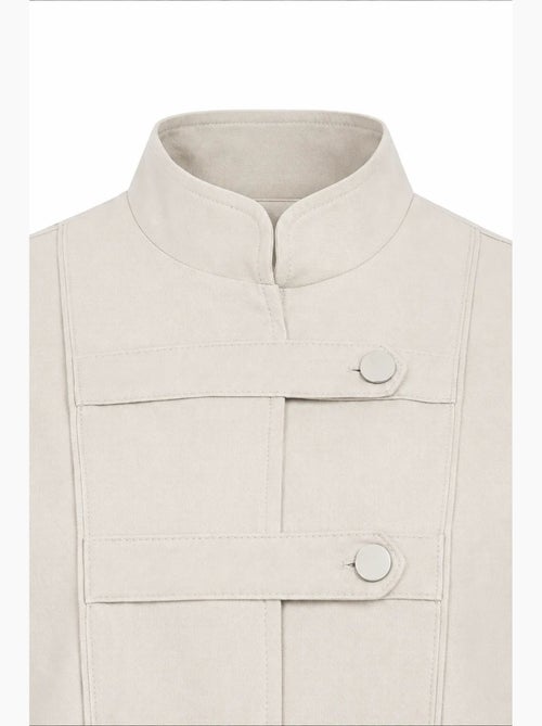 Blazer in cotone mixray - Kiabi Blazer in cotone mixray - Kiabi