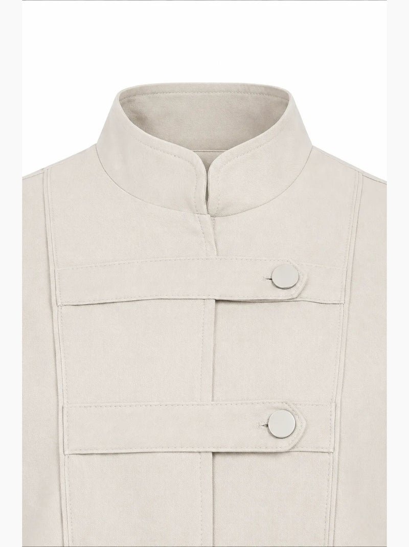 Blazer in cotone mixray Sabbia - Kiabi