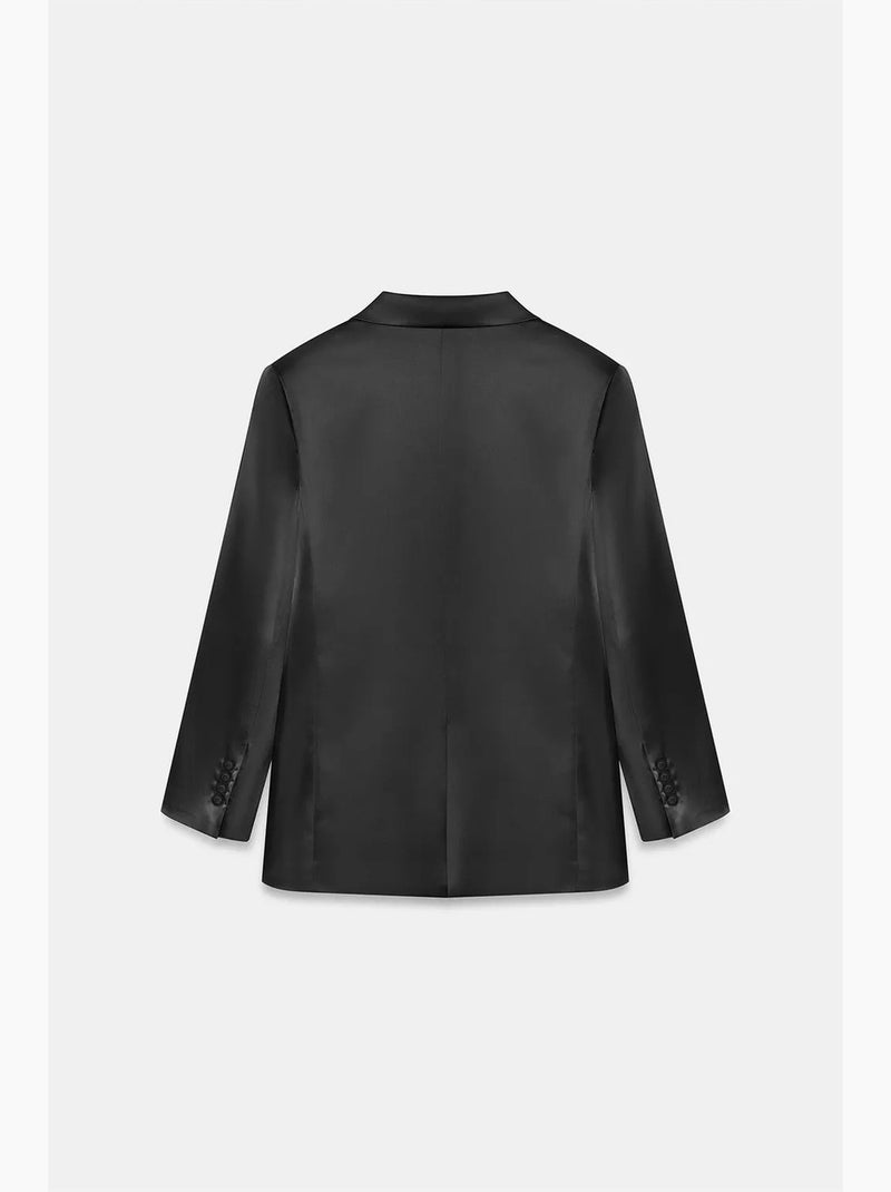 Blazer in crêpe dilvin Nero - Kiabi