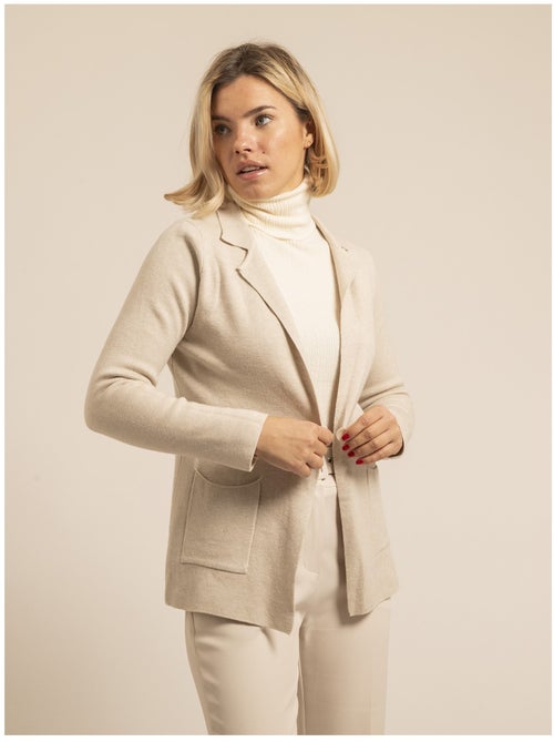 Blazer in maglia UPLANA - Kiabi