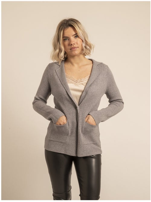 Blazer in maglia UPLANA - Kiabi