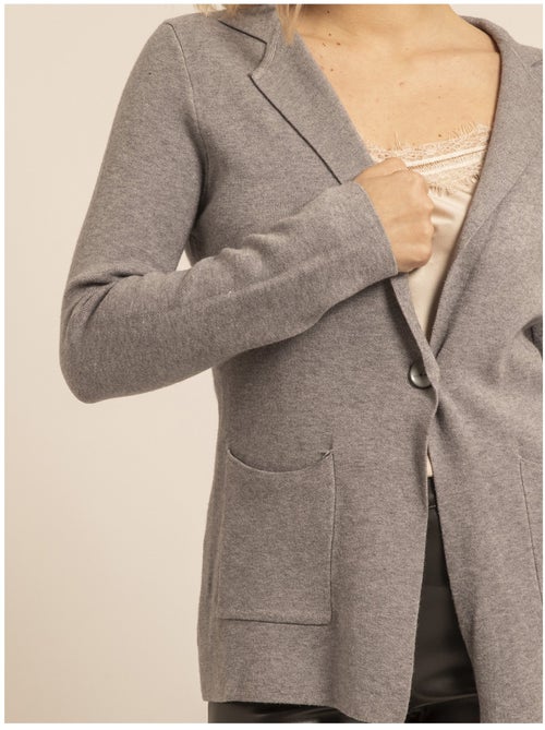 Blazer in maglia UPLANA - Kiabi