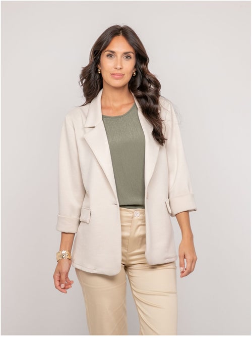 Blazer in pile UNORA - Kiabi
