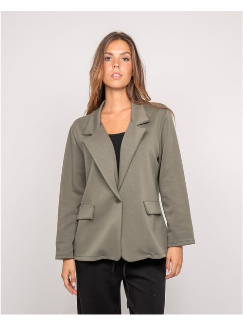 Blazer in pile UNORA - Kiabi Blazer in pile UNORA - Kiabi