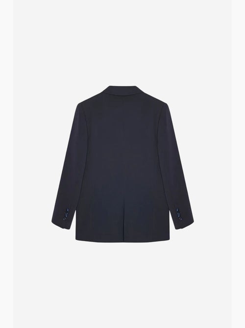 Blazer lungo oversize in crêpe dilvin - Kiabi Blazer lungo oversize in crêpe dilvin - Kiabi