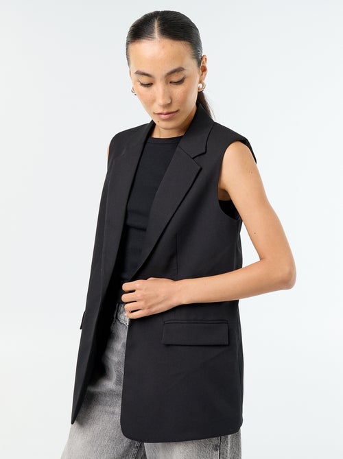 Blazer lungo senza maniche - Kiabi Blazer lungo senza maniche - Kiabi