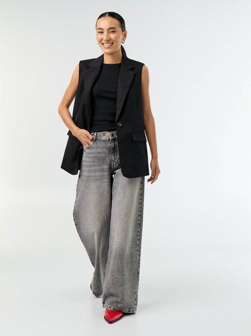 Blazer lungo senza maniche - Kiabi Blazer lungo senza maniche - Kiabi