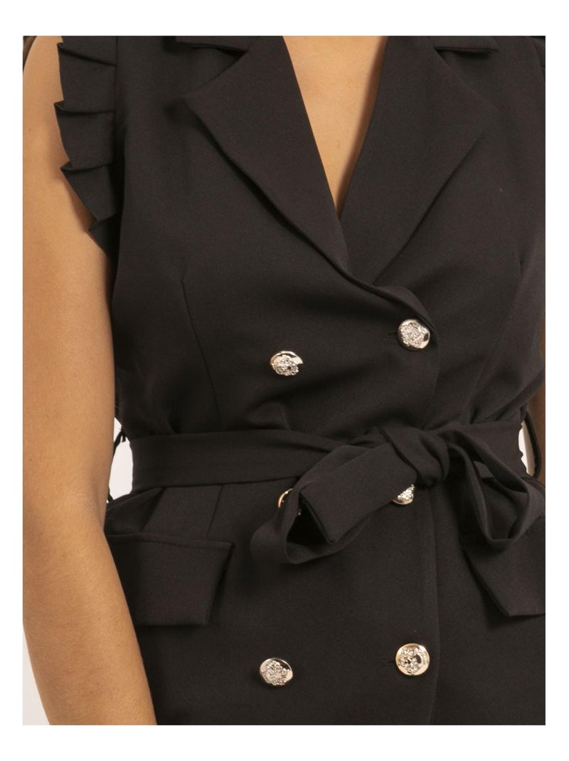 Blazer senza maniche UCHENA Nero - Kiabi