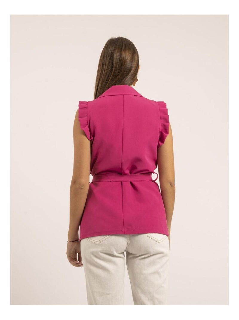 Blazer senza maniche UCHENA Rosa - Kiabi