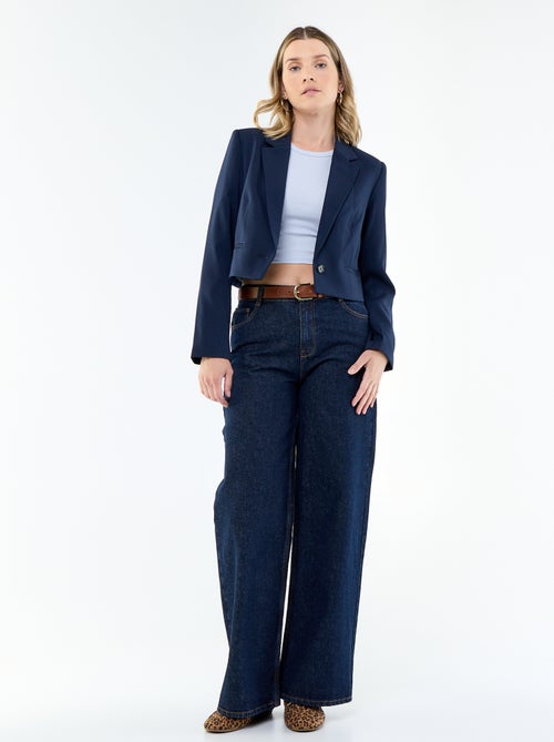 Blazer taglio corto - Kiabi