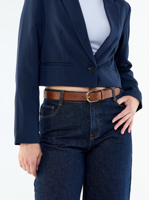 Blazer taglio corto - Kiabi