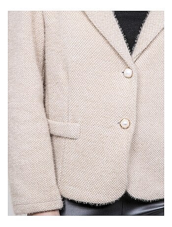 Blazer texturizzato URTA