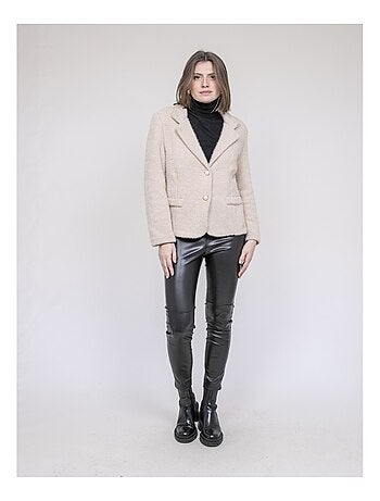 Blazer texturizzato URTA