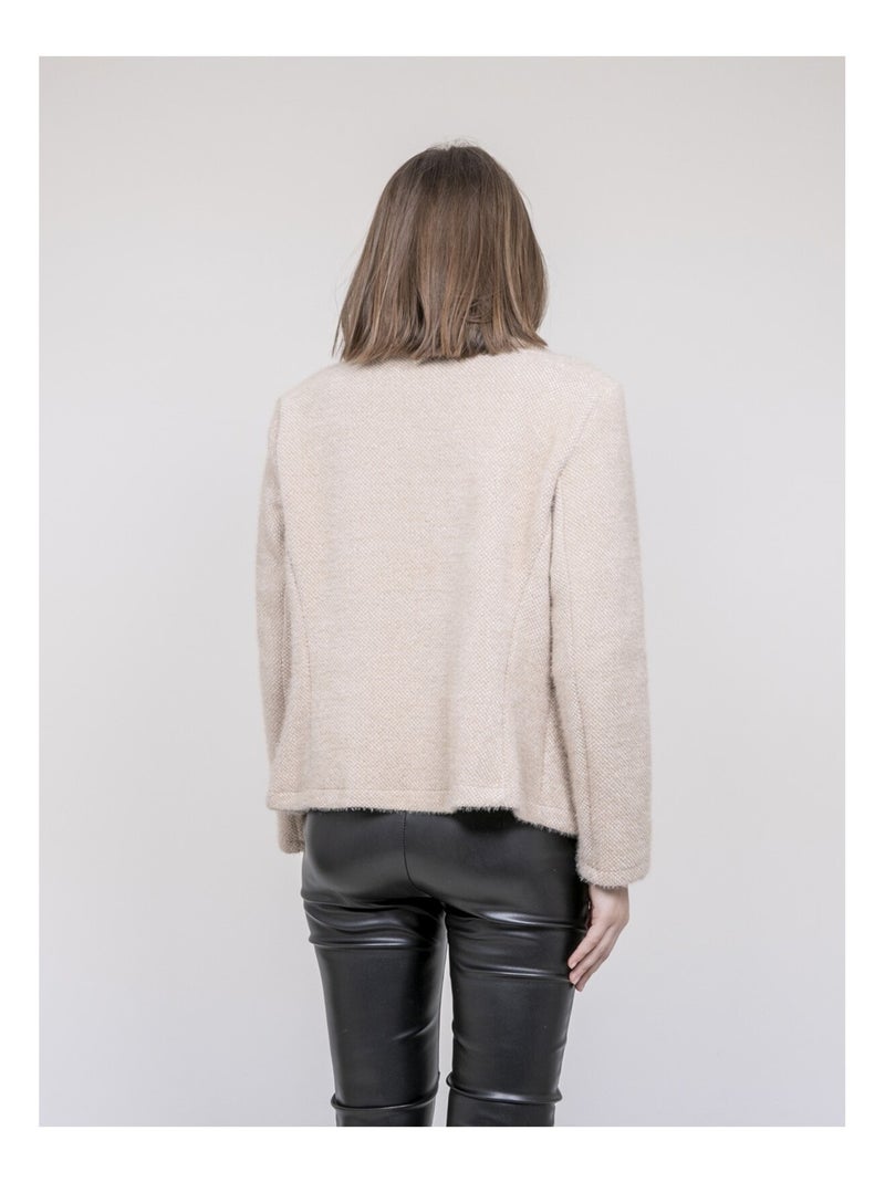 Blazer texturizzato URTA Beige - Kiabi