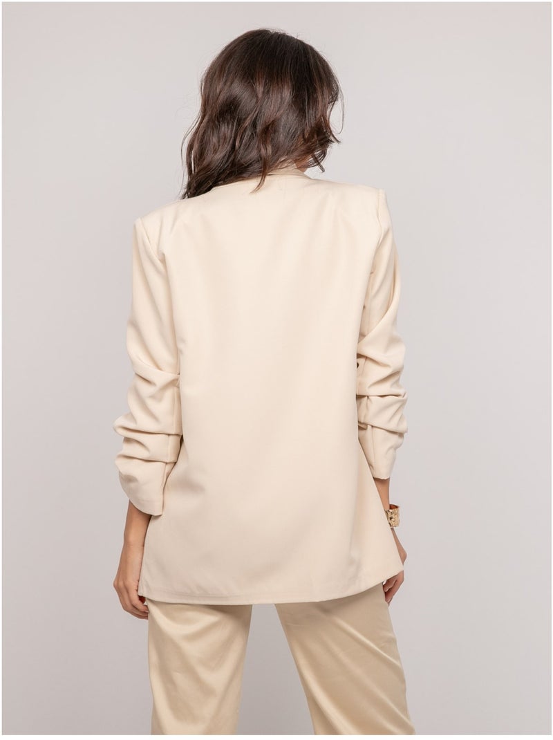 Blazer USTENA Beige - Kiabi