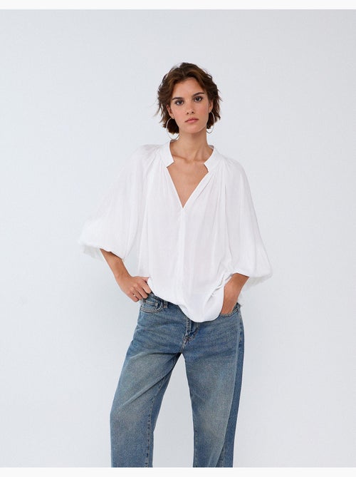Bliusa con maniche a palloncini, mo fashion - Kiabi