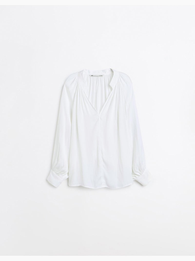 Bliusa con maniche a palloncini, mo fashion Beige - Kiabi