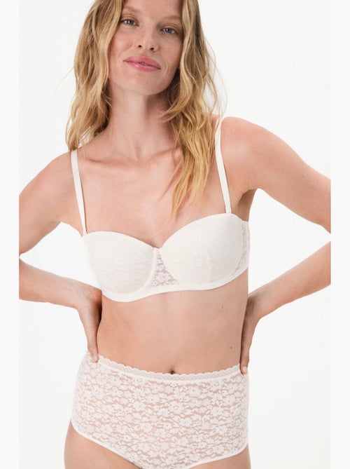 Bloom reggiseno in pizzo floreale imbottito penti - Kiabi Bloom reggiseno in pizzo floreale imbottito penti - Kiabi