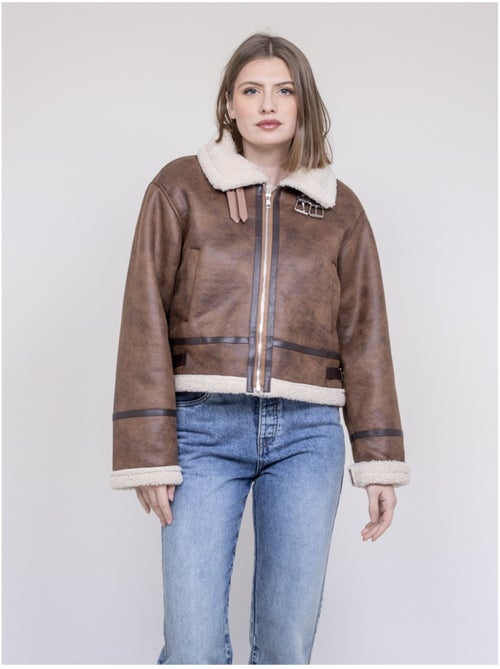 Blouson aviatore UDANE - Kiabi