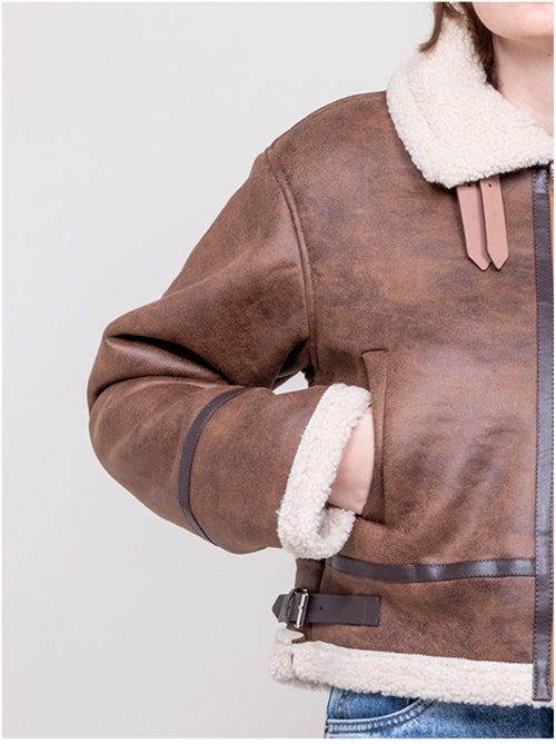 Blouson aviatore UDANE - Kiabi