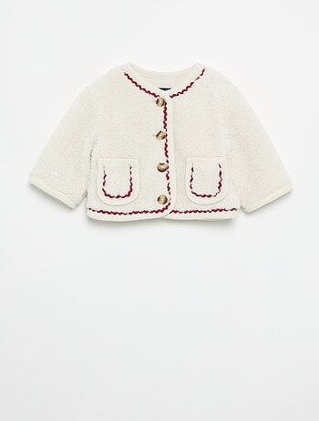Blouson effetto montone